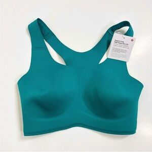 Lululemon NWT Go Further Bra with Support Code Technology Sonic Teal